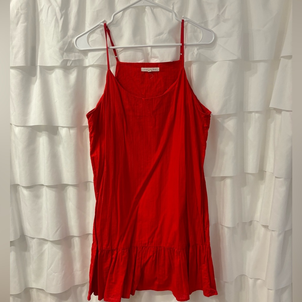 Copper Key Red-Orange Dress
